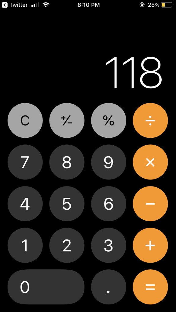 Meghandy7's tweet photo. @Nate_Mandell1 Ok I get the joke now but I was very confused at first &amp; used my calculator https://t.co/GbCZ1VmD3K