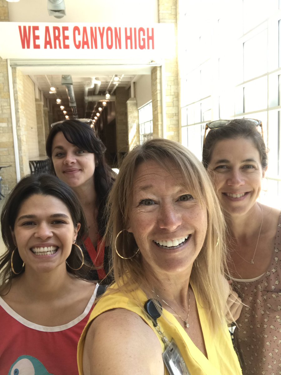 CHS_Deatherage's tweet photo. Best first day of inservice EVER! Thank you @KayeGuidry @bonnieweeddietz @CanyonPrincipal @Supt_comalisd @schumanncarla1 #nosocksrequired https://t.co/0FzCR64DH7