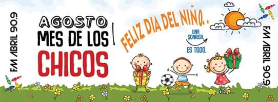 RadioFmabril's tweet photo. Estamos en el mes de los niños...!!!! https://t.co/gMAZ8E88vZ