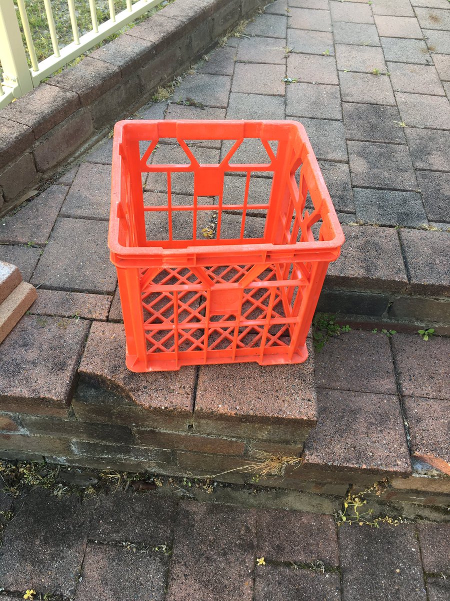 CKahuki's tweet photo. Americans brag about open carry, in #NewSouthWales #Melbourne we brag about the humble #milkcrate #trolleyman https://t.co/jWtW8PktsO