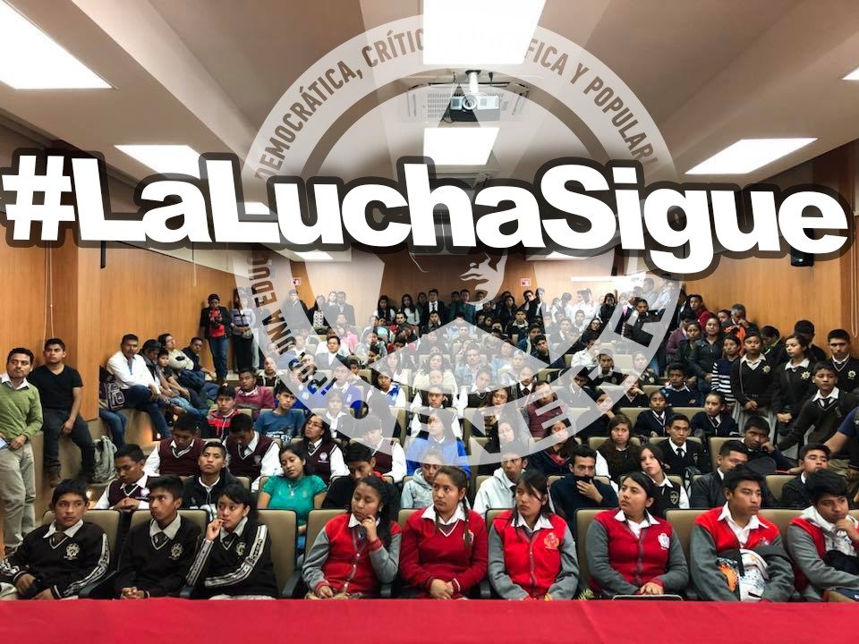 OficialFnerrr's tweet photo. AMLO Los jóvenes de México no te piden, te exigen la entrega de la beca que nos prometiste desde campaña😩
@FNERRRCENTRAL

#LaLuchaSigue https://t.co/cMnuan1aGo