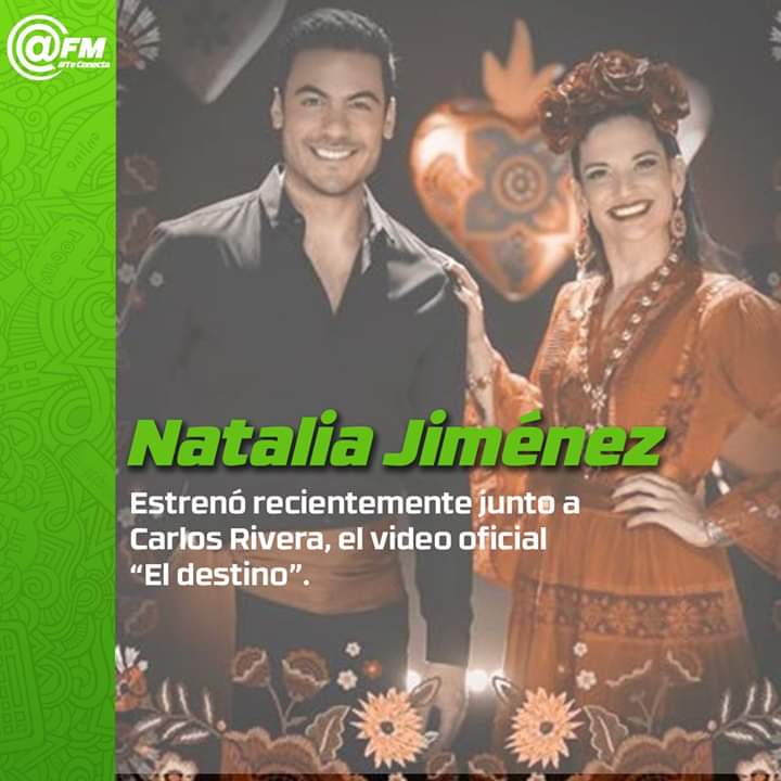 FMDurango's tweet photo. #nataliajimenez #CarlosRivera  #ElDestino https://t.co/No6AdDF9y7