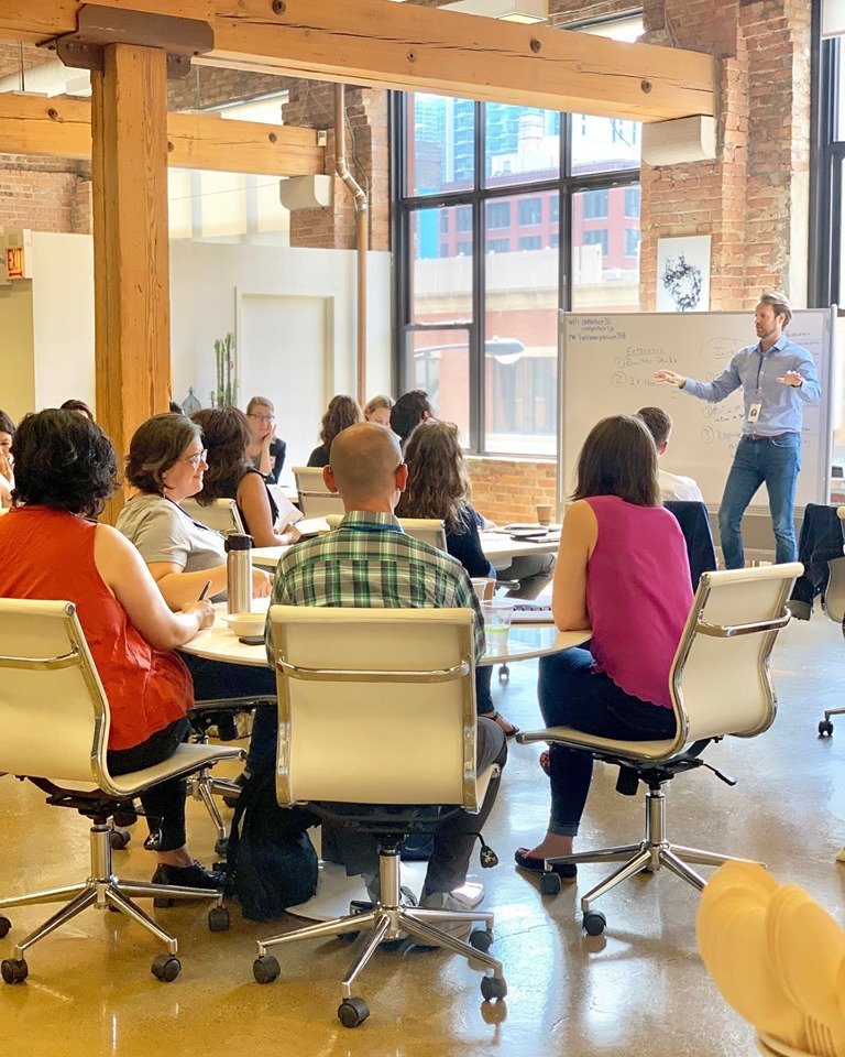 IgniteConnected's tweet photo. You can definitely say we feel #motivated after today’s Leadership Lab lead by Brian Bar, Founder &amp; CEO of @VictoryLapHQ. The group had a great discussion about their struggles in being motivated and how to motivate others. Huge thanks to Brian for the fantastic experience! https://t.co/vmMUD86b6U