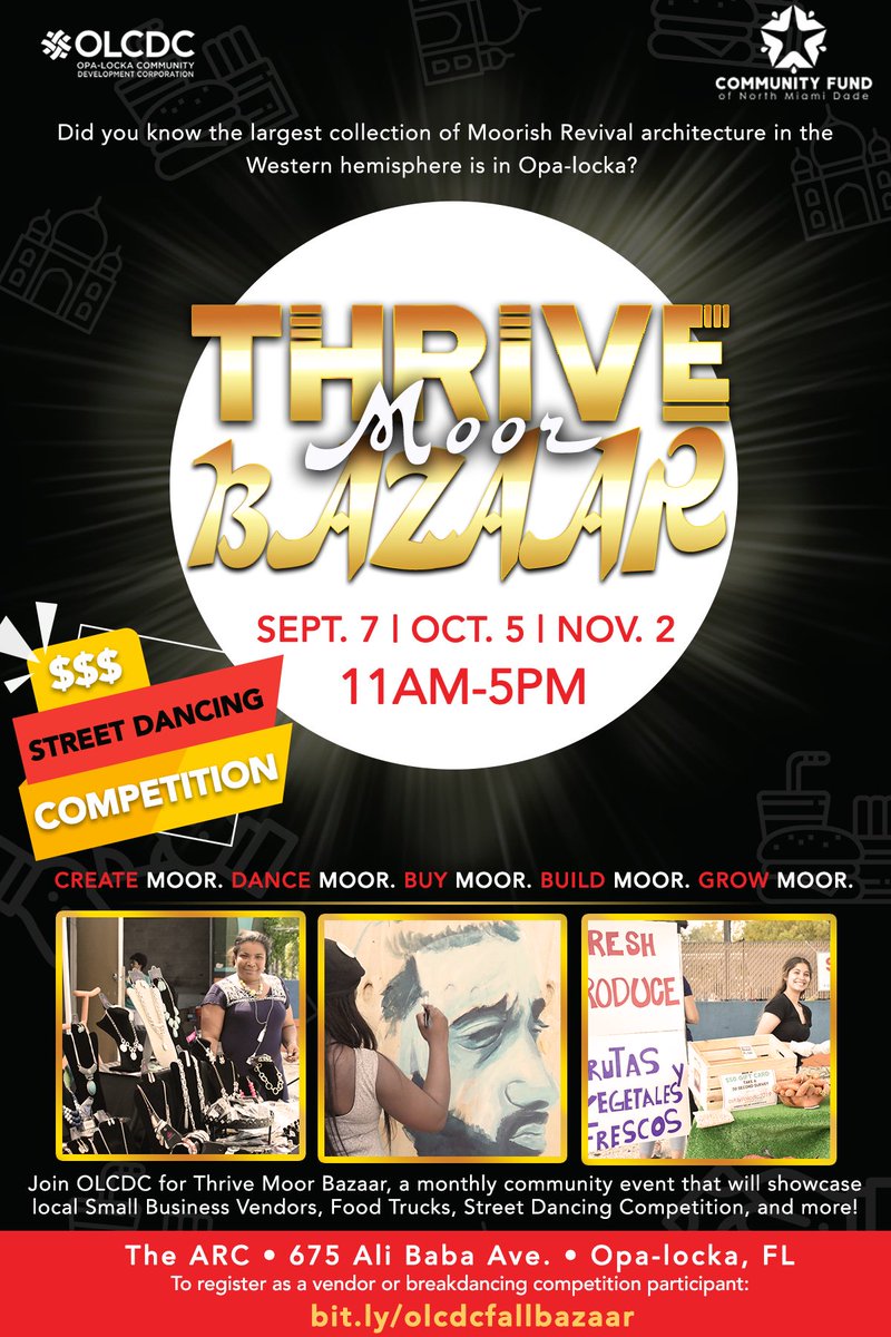 beyondsweetllc's tweet photo. Come check us out on Saturday, Sep 7 at Thrive More Bazaar 
Food, Drinks, Art, Dancing etc
Opa Locka Arc 675 Ali Baba Ave 
We will have free samples + introduce a new flavor! Can’t wait to see you guys! 
#beyondsweetllc #olcdc https://t.co/h6hzmNwfCv
