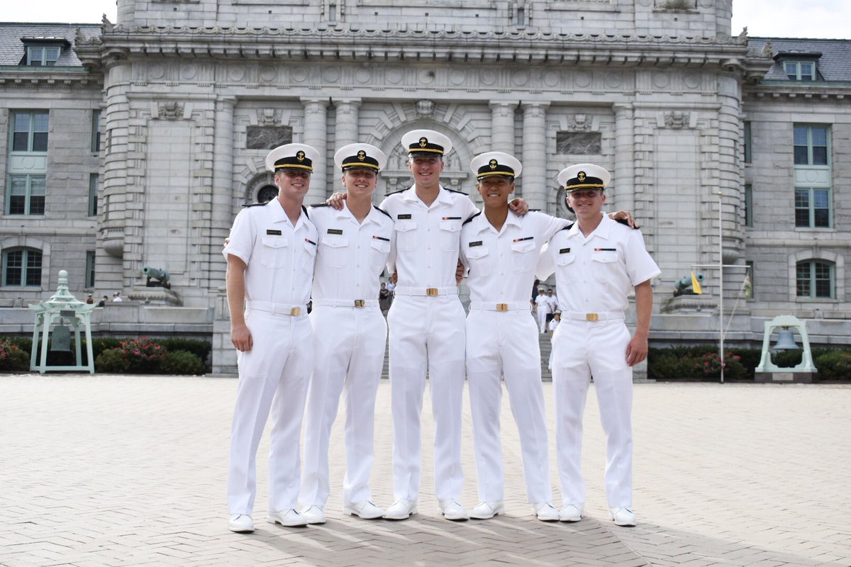 canblanchard's tweet photo. The United States Naval Academy is creating our future of leaders and I am extremely proud of my son, Ethan for all of his hard work the past six weeks during a plebe summer.  #USNA  #leadership https://t.co/yk3sc5kjaF