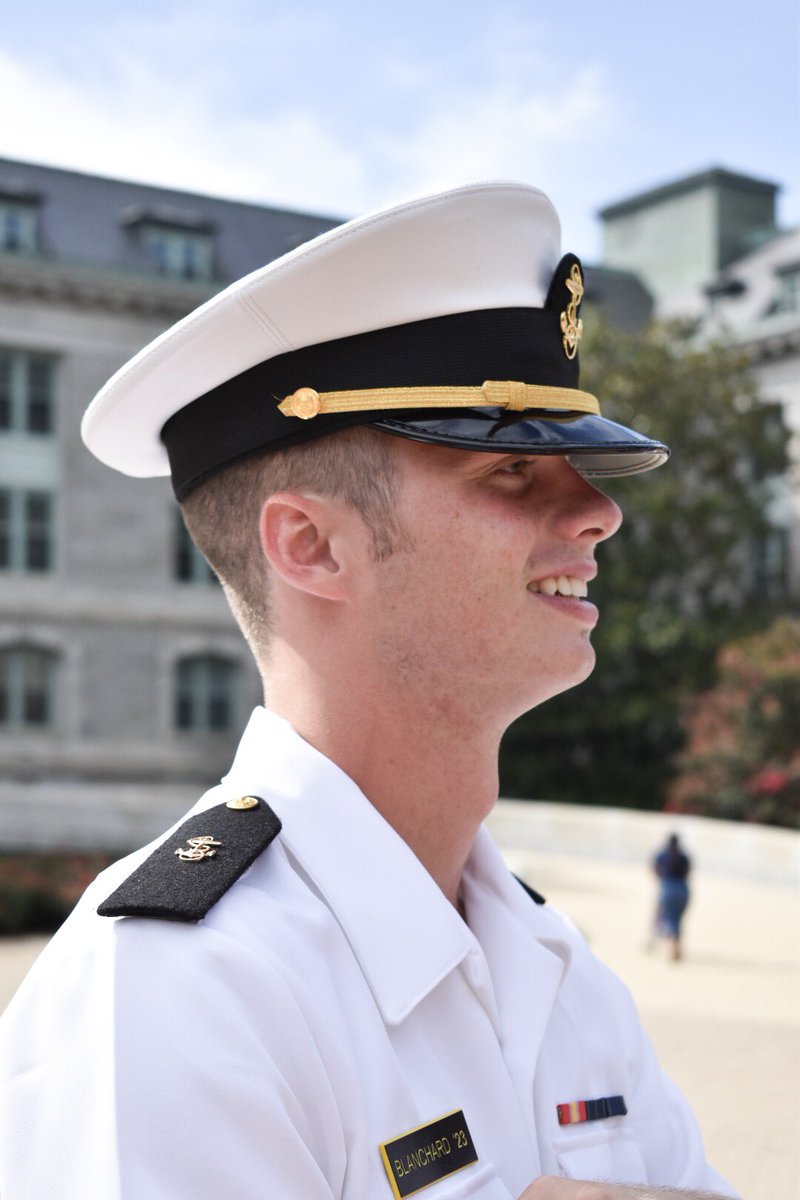 canblanchard's tweet photo. The United States Naval Academy is creating our future of leaders and I am extremely proud of my son, Ethan for all of his hard work the past six weeks during a plebe summer.  #USNA  #leadership https://t.co/yk3sc5kjaF