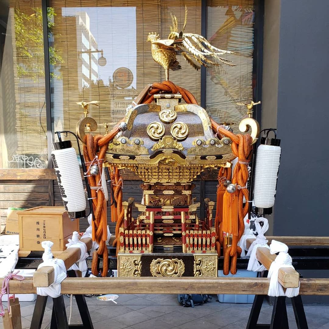TasteofJpn's tweet photo. A Mikoshi is a ceremonial staple of Japanese culture. It it's believed to be a home to a local spirit. At Taste of Japan, we will be performing two Mikoshi processions, and will even be calling for audience participation!! 
#Japan #culture #tasteofjpn https://t.co/hWuPWI3osV