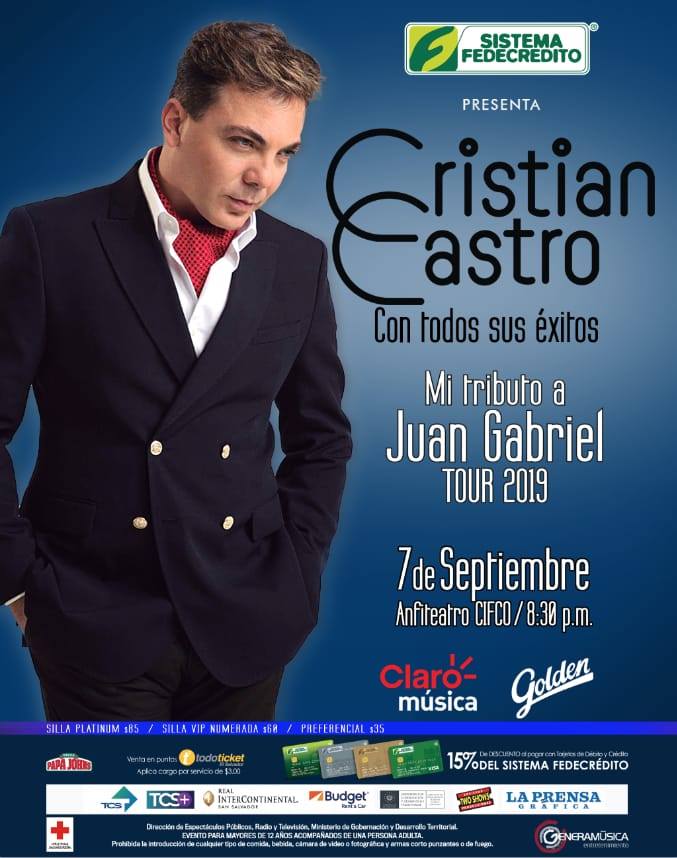 GeneraMusica's tweet image. Ya no quiero de ti nada
No puedo creerte nada...

¡Los esperamos este 7 de septiembre en el Anfiteatro CIFCO en El Salvador! #GenerandoEmociones