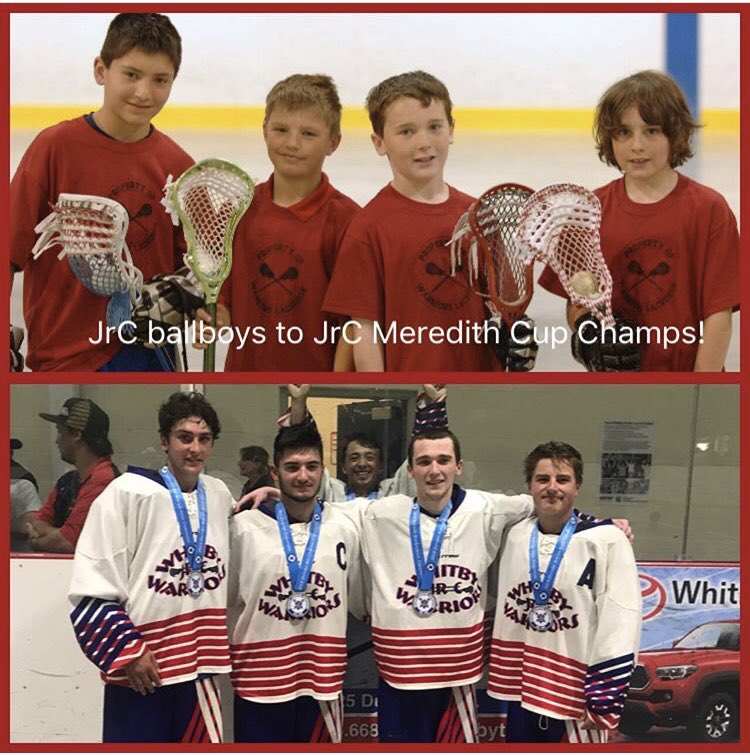 WhitbyLacrosse's tweet photo. Never stop setting goals and chasing dreams. #lacrosseboys #meredithcup2019 #whitbypride https://t.co/hndt6c8RnE
