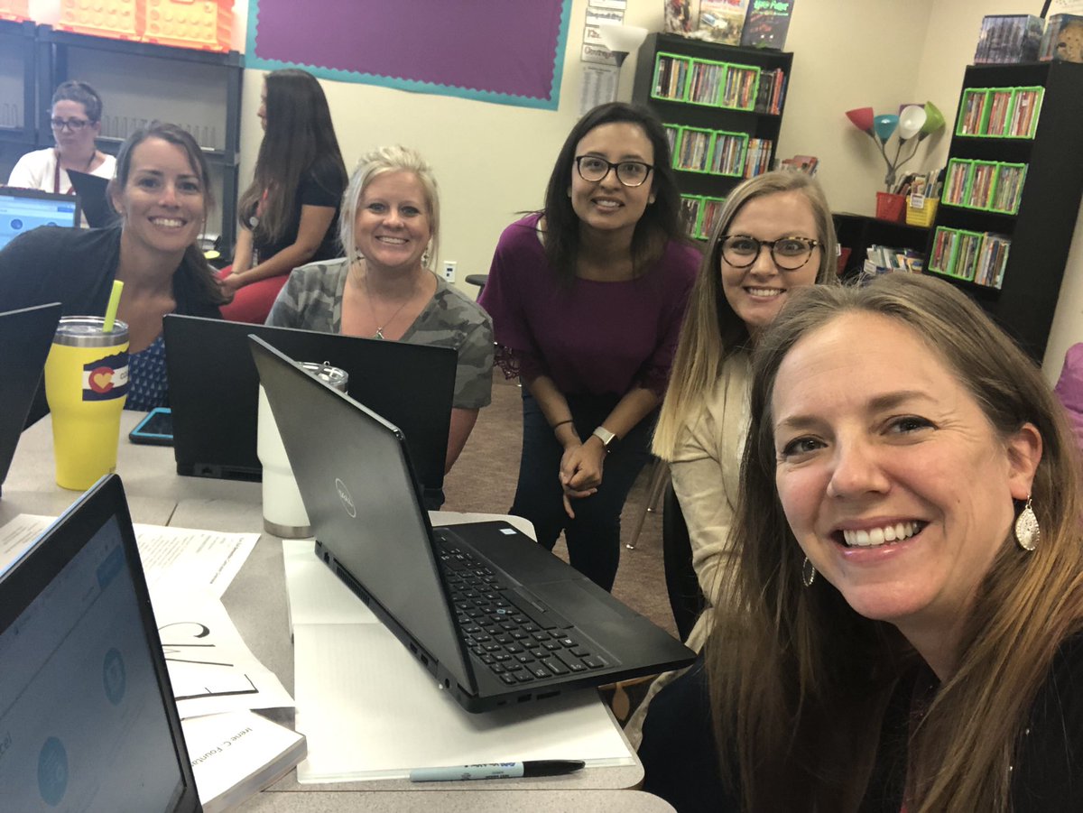 EmilyGadberry's tweet photo. I’ve enjoyed working with our C&amp;I today! They helped us get through signing up for booksource today #EMSreads https://t.co/mzUszy2ynw