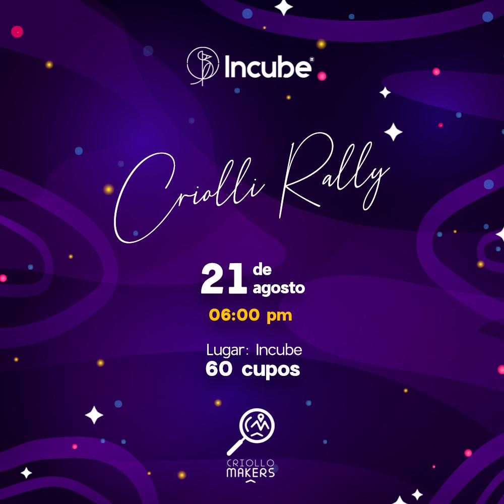 GlobalIncube's tweet photo. ¿Alguna vez has tenido la oportunidad de compartir con un emprendedor exitoso tu idea de negocio? 
¡En este Criolly Rally podrás compartir con muchos expertos! 
Regístrate y lleva tu idea a otro nivel.  ¡Te esperamos!
https://t.co/M03xQCNKAO https://t.co/mFJC81t6uu