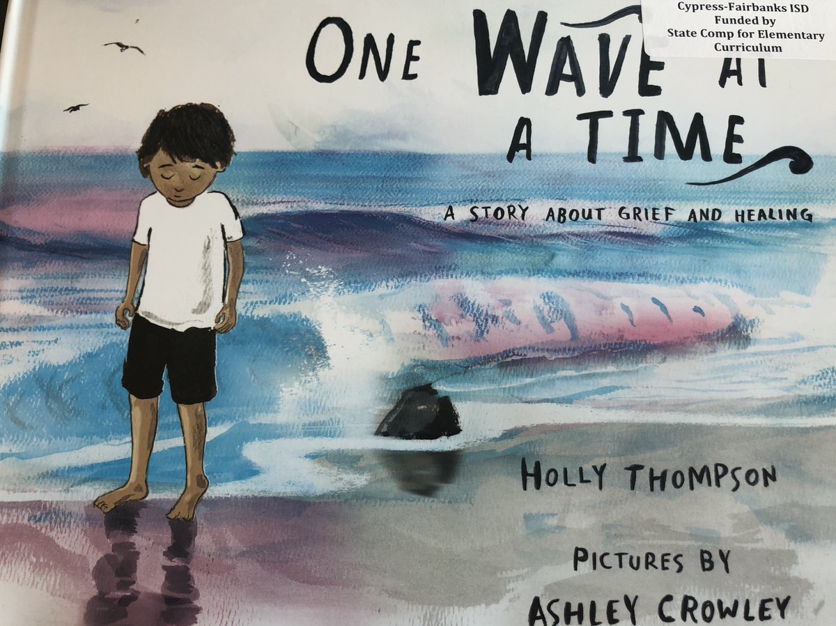 koulatt's tweet photo. Loved this book!!  A book about emotions you feel after a loss.#CFISDroadtrip https://t.co/4sxJZuOIZt