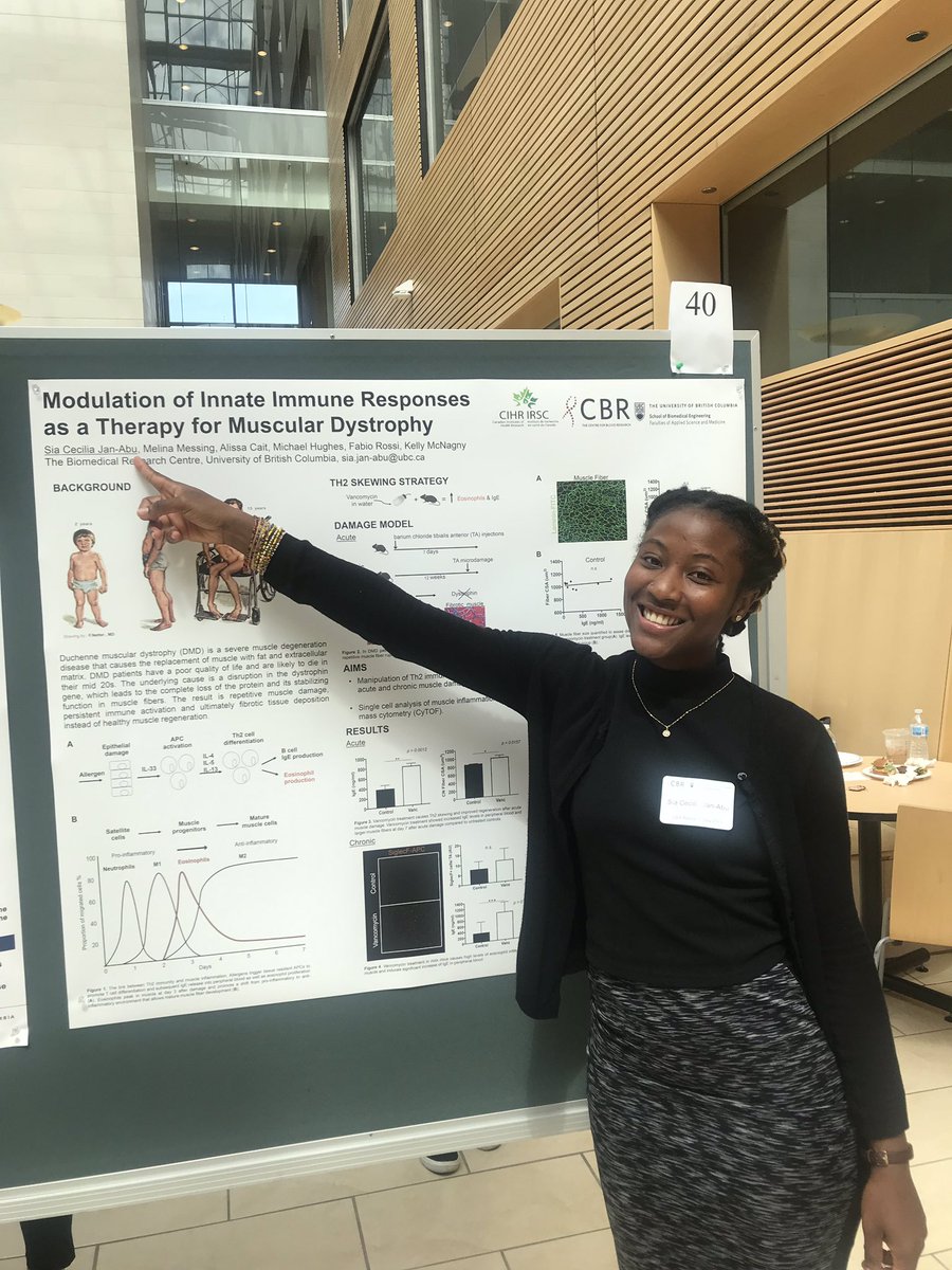 SiaAbu's tweet photo. Excited for my first scientific poster and presentation!! @CBRresearchday https://t.co/YvUXZKM4ve