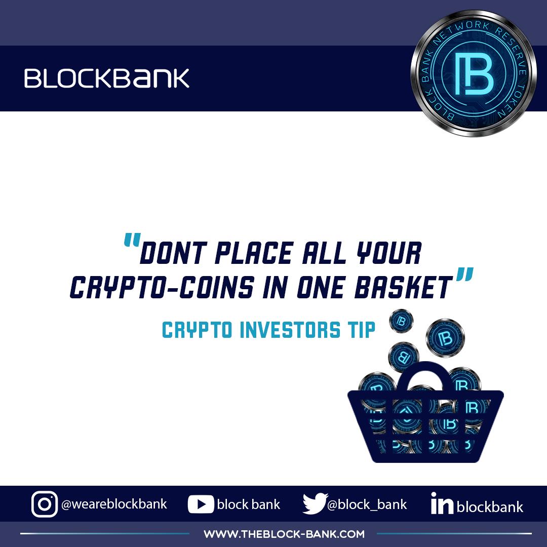 block_bank's tweet photo. Common investment wisdom prevails when it comes to cryptocurrency investment diversification is key Just as financial advisers recommend taking positions in multiple types of stocks and other investments diversification is essential for any healthy cryptocurrency portfolio https://t.co/RorNxSqD4a