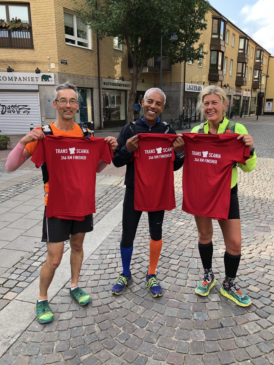 transscania's tweet photo. #14: Henrik Kockum, Staffan Ring and Maria Thomsen in 48:29:50 https://t.co/iix1oeLtGg