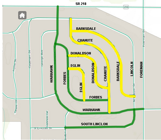 MiamiCountyInd's tweet photo. Construction at the Estates at Eagles Point. Paving will start soon on Eglin, Donaldson, Barksdale and Chanute. with  milling and paving starting August 16th. Residents must remove their cars from the roadway.  Please review the "3-Day" notice. https://t.co/GKX1Pa50nM