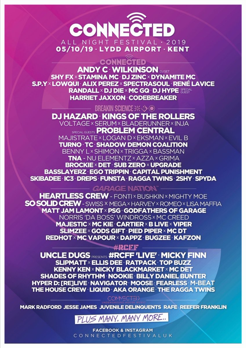 DJ_Shaun_TALL's tweet photo. First release tickets sold out, second release tickets sold out! 😁🙏🏻🙌🏻 #ConnectedFestivalUK #BreakingScience #GarageNation #RCFF #ReturnToTheAirport https://t.co/f8jiyvkSU5