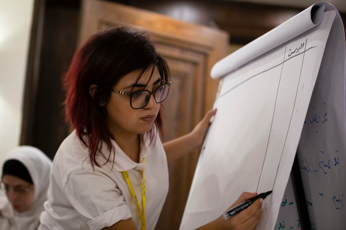 peace_lens's tweet photo. #Design and #Media
#Finland_Fund #Finland
#youth #PWD #Peace_Lens #TenBootCamp #عدسة_سلام
#HumanDevelopment #Training #UNDP #UNDP_Syria
#peacebuilding #SDGs #globalDev #MoreEqualWorld @Ulkoministerio @UN @UNDP_Syria @TarabihW https://t.co/nApFfPRKhv