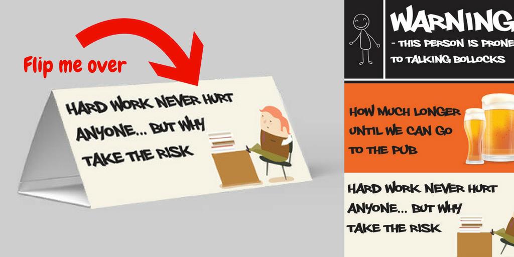 naffgifts's tweet image. Our flippin' 3-in-1 desk sign is perfect for a Friday afternoon! naffgiftshop.co.uk
#fridaydrinks #desksign #officesign