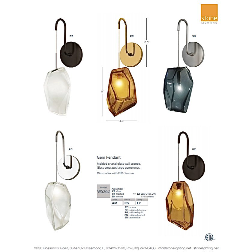 StoneLighting's tweet photo. You asked, we answered. We have redesigned our Gem wall sconces!
#stonelighting #lightingdesign #gem https://t.co/vZuIRi2z24