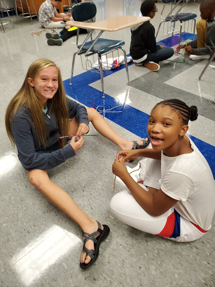 mrsjtscience's tweet photo. Pipe cleaner partner challenge from @VivifySTEM @EJHSBulldogCtry @Kathy58190181 @suptking #streamfcps1920 A twist on an old favorite! https://t.co/whwnu42wJX