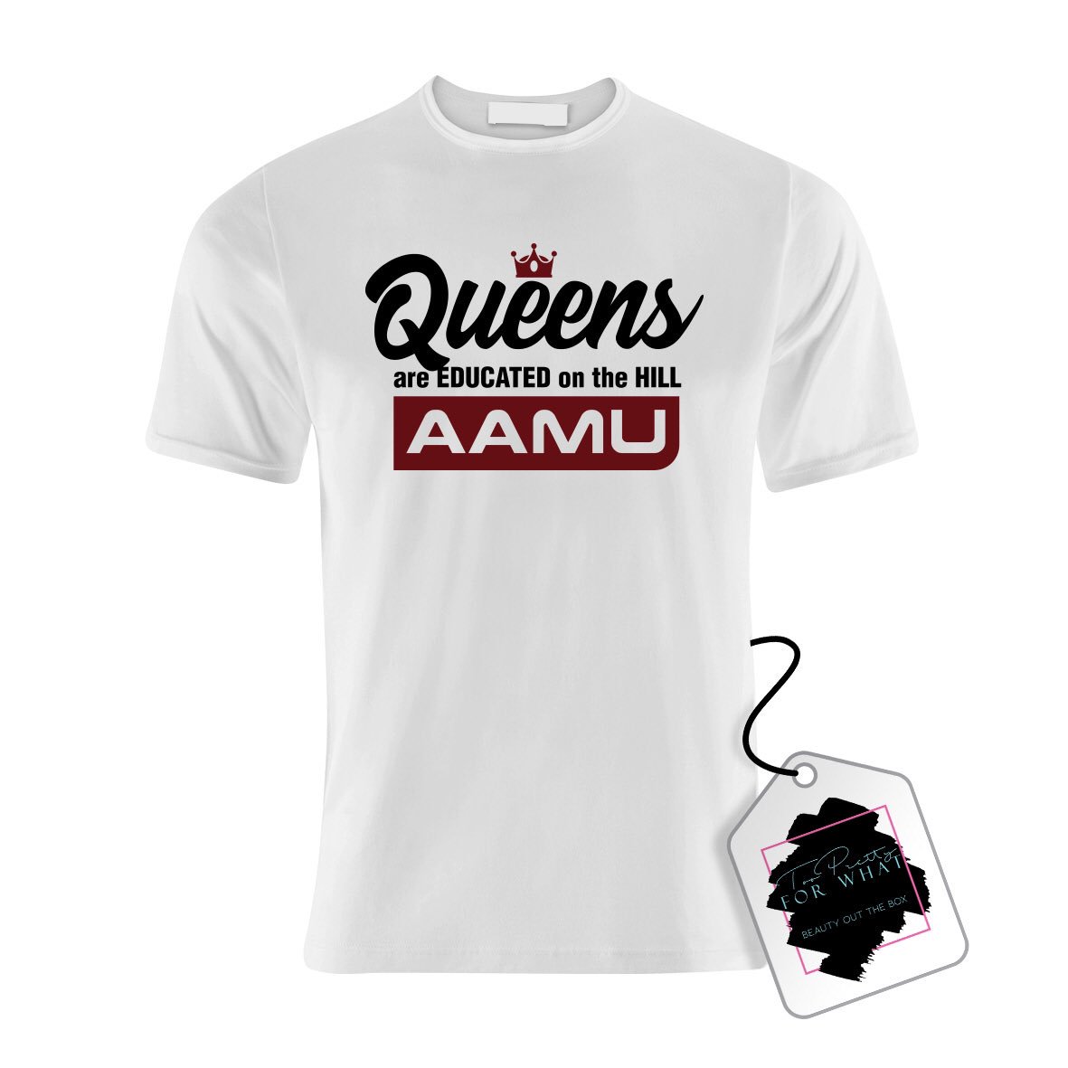 #aamu #aamu19 #aamu20 #aamu21 #aamu22 #aamu23

Didn’t order your shirt yet??  Well you’re in luck... it’s RAFFLE time!

T-Shirt RAFFLE for our new Queen and King Collection!! $5 to enter.  Cash app $tooprettyforwhat