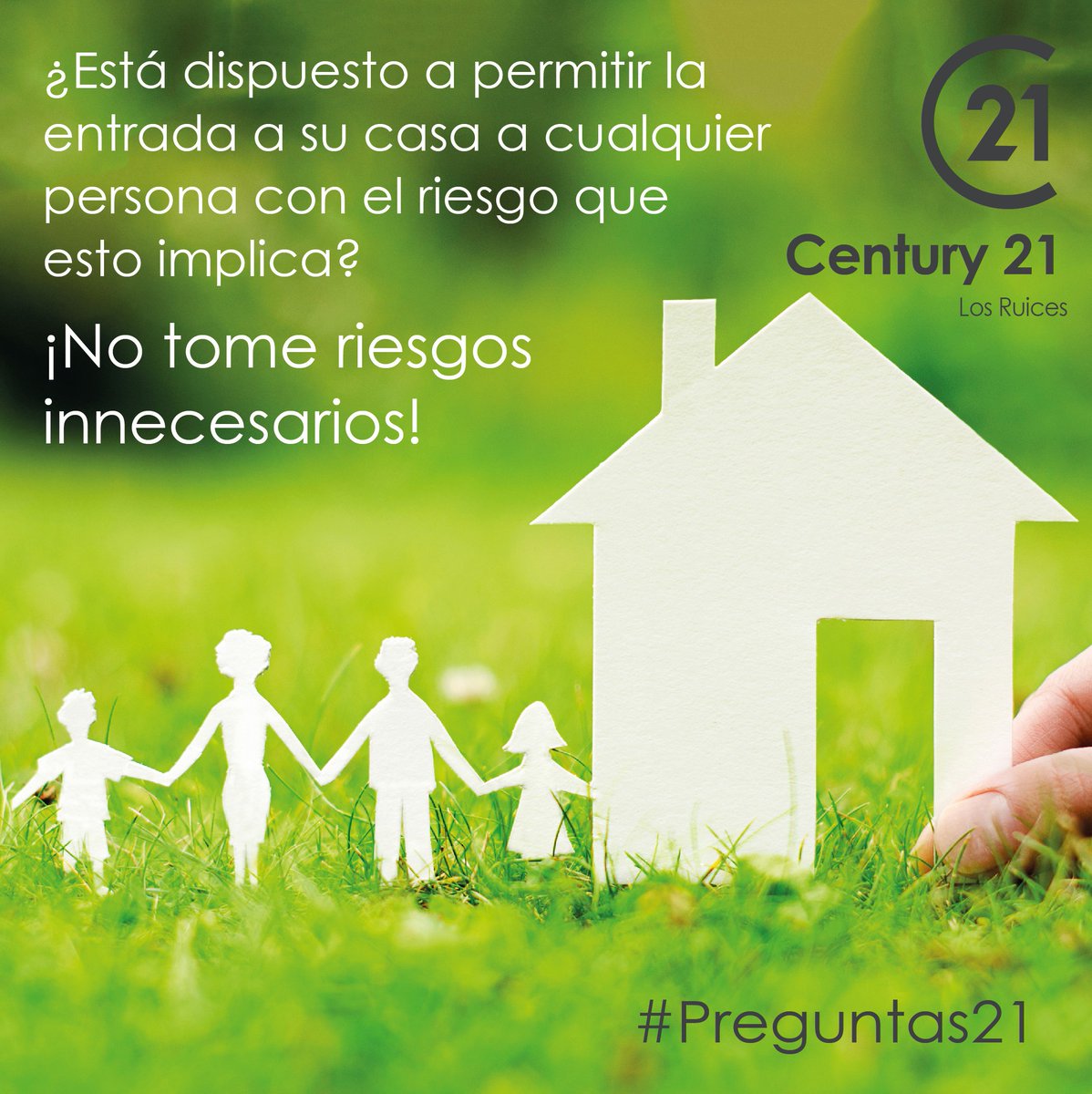 C21LosRuices's tweet photo. Nosotros nos encargamos de filtrar cada cliente antes de darle acceso a su propiedad. No tema por su seguridad que nosotros nos encargamos de proteger su inversión y a usted. 
¡Somos lideres en el mercado! https://t.co/otrfDpKVKW