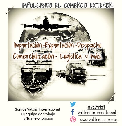 Valtris1's tweet photo. Comprar y Vender en el extranjero es fácil con Valtris International #SoyValtrisInternational #SoyAduana #Import  #Export https://t.co/YcbHD4I5nZ