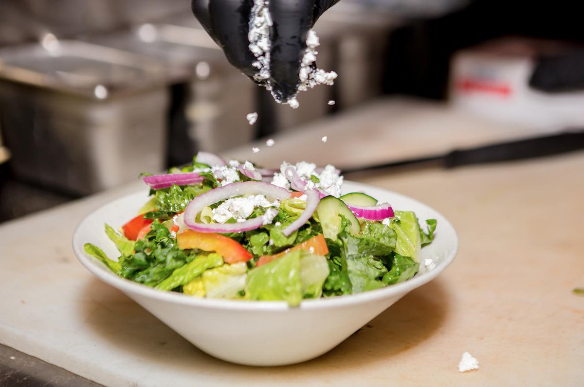 It's a beautiful day, Portland! Grab something fresh like our Greek Salad 🌱