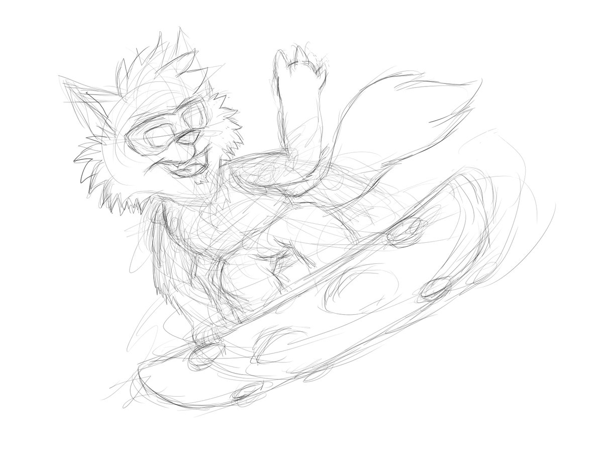 JWthaMajestic's tweet photo. Straight shreddin', yo. 🦊🌙🛹 #MidnightFox #TDTandFriends https://t.co/E1cQfcVdzO