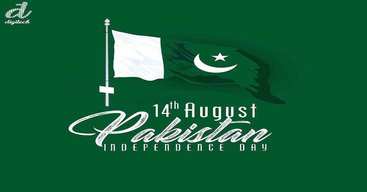 digitechtrainer's tweet photo. 🇵🇰 Happy Independence Day 🇵🇰
"There is no Power on Earth that can Undo Pakistan" - Muhammad Ali Jinnah 🇵🇰
Celebrating this Independence Day with the Message of Freedom, Love, Unity &amp; Peace to the World 🎊🇵🇰💞

Regards : DigiTech Trainings 🙂
Follow @digitechtrainer on Twitter 📲 https://t.co/MInH5DRBOK