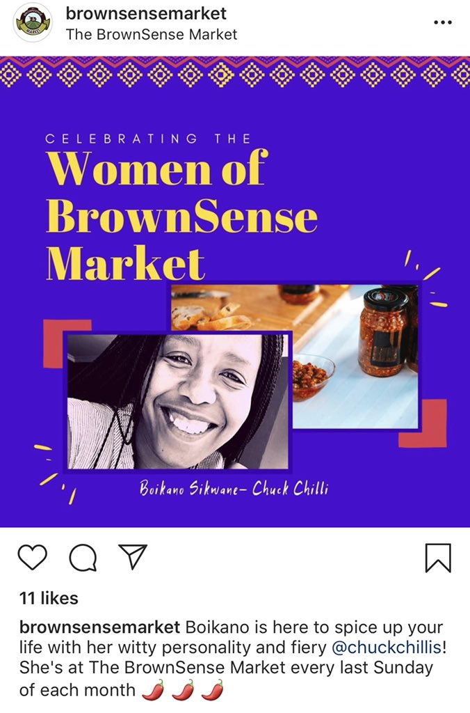 chuckchillifood's tweet photo. The Chilli CEO #ladychuck #chuckchilli #chillirevolution #brownsense #womensmonth https://t.co/c0RueQDQ2p