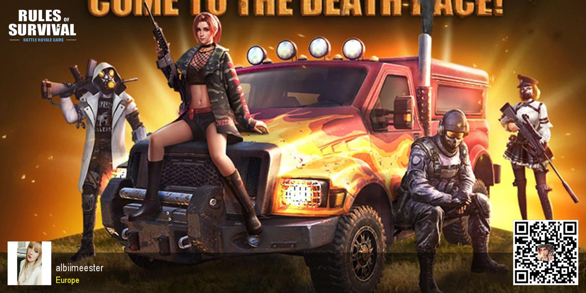 AlbiiMeester's tweet photo. #RulesofSurvival https://t.co/X9A7EZqElj