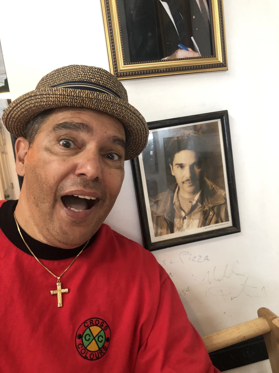 NickTurturro1's tweet photo. What the hell happened to me?! #YoungNick #MulberryStPizza https://t.co/RkpzX4jkaO