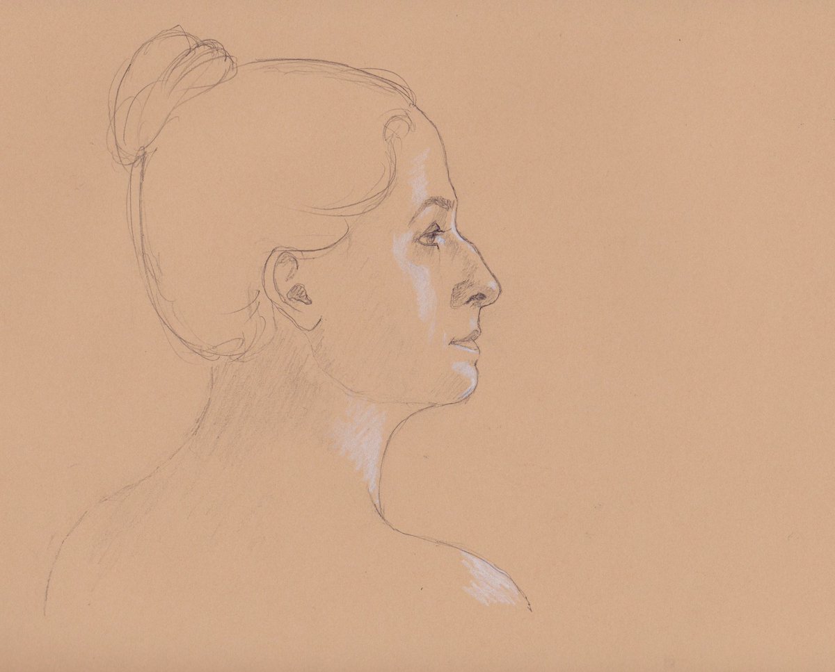 Susanpollardgi1's tweet photo. Sitting for me looking out of the window. 

#DrawingAugust ⁦@HaideeJoSummers⁩ ⁦@artpublishing⁩ #pencilportrait #pencilandwhite https://t.co/3NIVlUBrCK