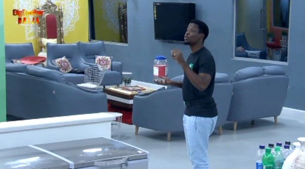 BBNaija's tweet photo. Every time the #BBNaija Housemates use a swear word, they have to drop 10 @Bet9jaOfficial Coins into the jar. For those who want to be smart, Big Brother sees everything.
https://t.co/revLjQSFQe https://t.co/SAPCkaFPEn