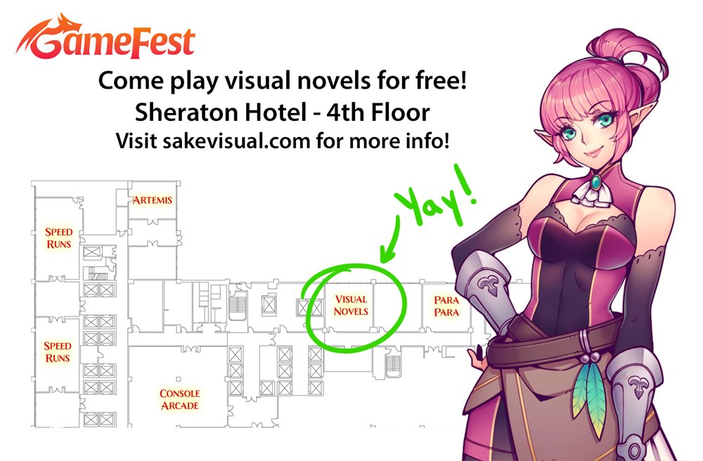 sakevisual's tweet photo. Just posted a list of the visual novels that will be available in this year's Visual Novel Reading Room at @AnimeFestOrg/#GameFest!
https://t.co/D2TVWMmXQW https://t.co/Hbz1ruBjWN