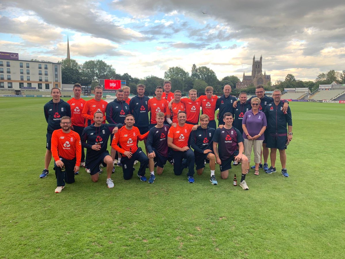 idnairn's tweet photo. This set of superhumans couldn’t quite get over the line today v ⁦@BCCI⁩ PD. We’re gutted to have missed out on the trophy but have formed ties that will last a lifetime. ⁦@englandcricket⁩ #PDWorldSeries #cricketfamily Thank you ⁦@WorcsCCC⁩ for your hosting https://t.co/EmyWN7cBhD