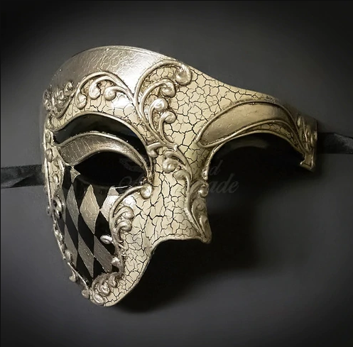 𝑭𝒊𝒏𝒅 𝒂 𝒎𝒂𝒔𝒌 𝒂𝒏𝒅 𝒘𝒆𝒂𝒓 𝒊𝒕 𝒘𝒆𝒍𝒍. 𝑺𝒐 𝒚𝒐𝒖𝒓 𝒕𝒓𝒖𝒆 𝒊𝒅𝒆𝒏𝒕𝒊𝒕𝒚 𝒏𝒐 𝒐𝒏𝒆 𝒄𝒂𝒏 𝒕𝒆𝒍𝒍. #GoldenHearts #CenturyHistory #MasqueradeBall