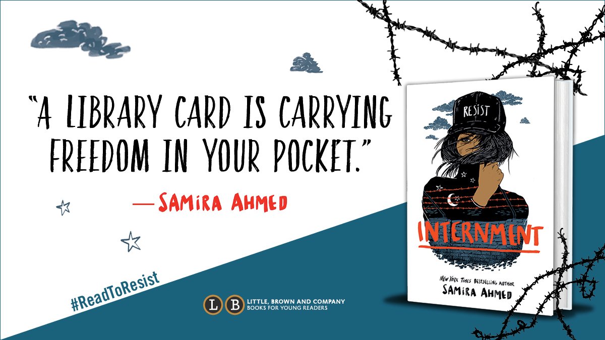"A library card is carrying freedom in your pocket." - @sam_aye_ahm 

#librarycard <a href="/library/">library 1, 2, 3...</a> #freedom #readtoresist #internment #yalit #sljteenlive