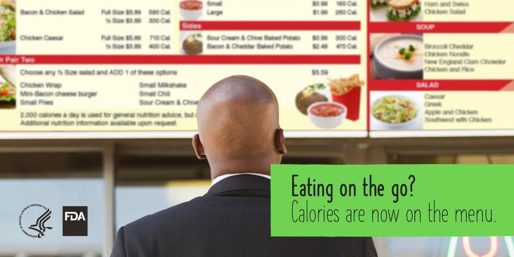 FDAfood's tweet photo. You’ll see calories listed for foods and beverages on menus in many chain restaurants, convenience stores, coffee shops, and grocery stores.
Compare calorie 🤔 info BEFORE you order, then make the choice that’s right for you. #MenuLabel #HealthyEating https://t.co/sFcYIrOSGY https://t.co/JkRazqYCpG