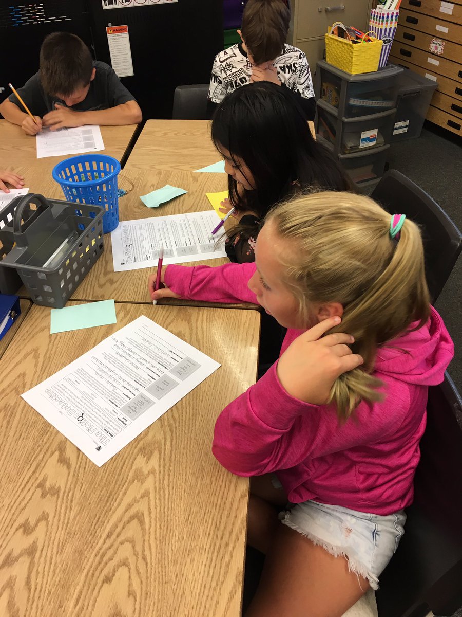 mrsmegnicholson's tweet photo. Today, we worked with a friend to identify genres based off of descriptions of famous novels. We are working on building our #readinglives and exploring different types of stories! 📚 https://t.co/ku2GX8qNPQ
