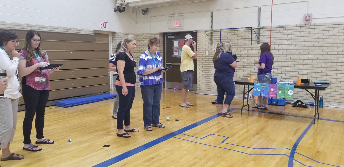 MrsPage_GPE's tweet photo. So much fun playing with Sphero! #techjumpstart https://t.co/nE134RssoX