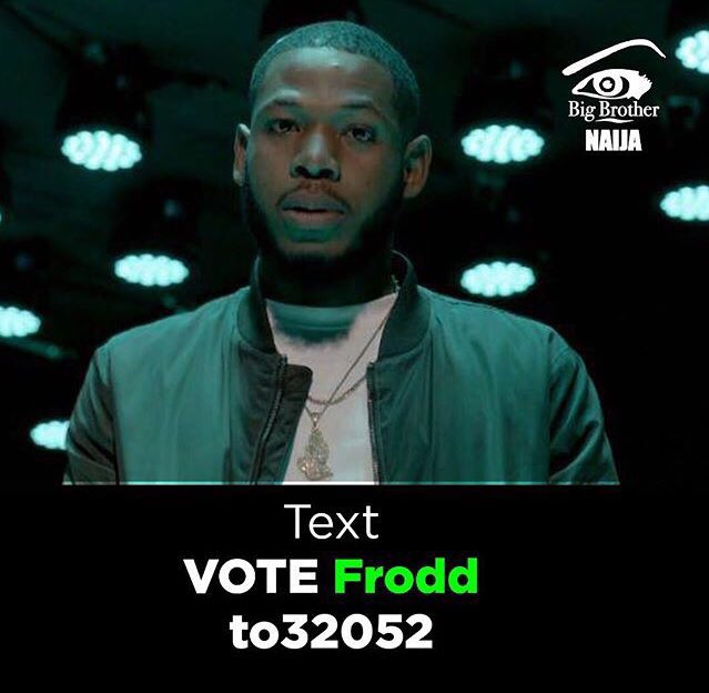 mimisexyluv's tweet photo. We need to vote for Frodd and keep him in the house. Frodd is entertainment, Frodd is odd, Frodd is loving and Frodd is Fresh. #frodd #teamfrodd #Froddarmy #bbnaija #BBNaijaPepperDem https://t.co/35cQlsdBGa