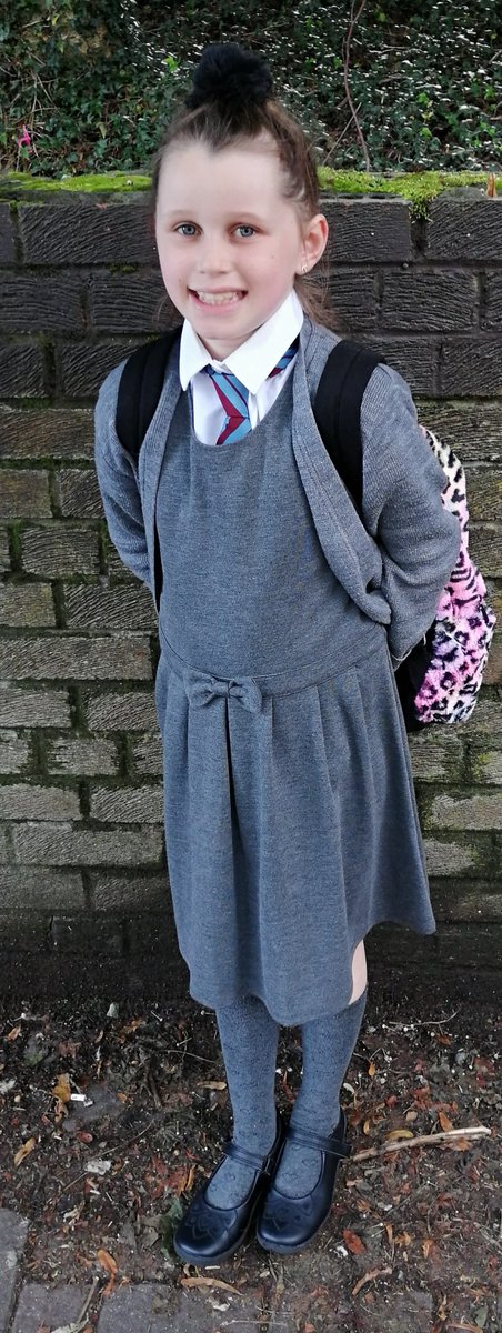 <a href="/densroadps/">Dens Road Primary and Nursery School</a> Katie excited to be back starting p4