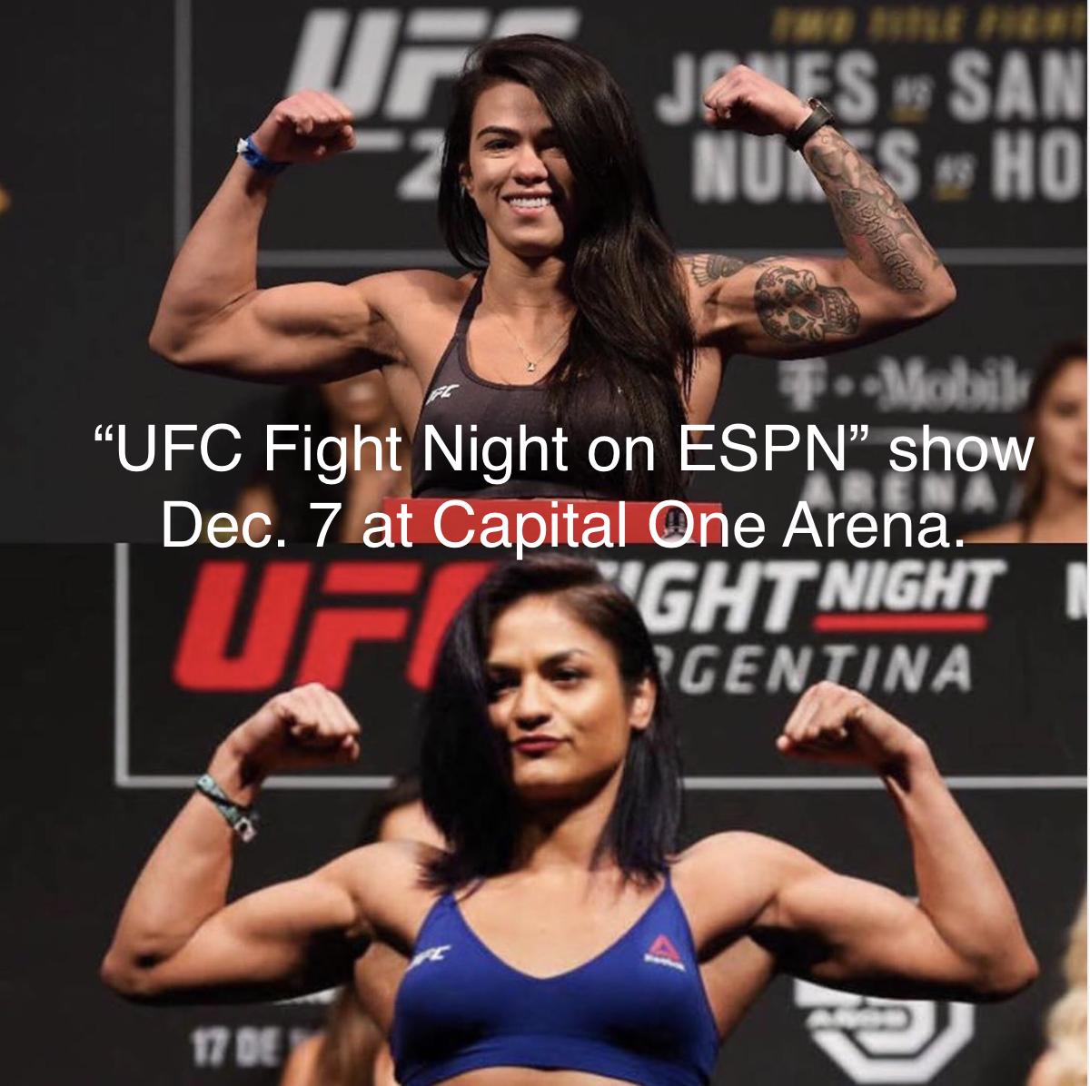 NancyAnnKidder's tweet photo. Announcement: Writing & Fighting is now offered in both Fall & Spring @AmericanU. Class begins August 27th-- plenty of time to prepare for UFC Fight Night on Dec. 7th in DC. Hmmm....FIELD TRIP?? @CapitalOneArena #ufcfightnight @ESPN #writeandfight https://t.co/Sn8p601JJ5