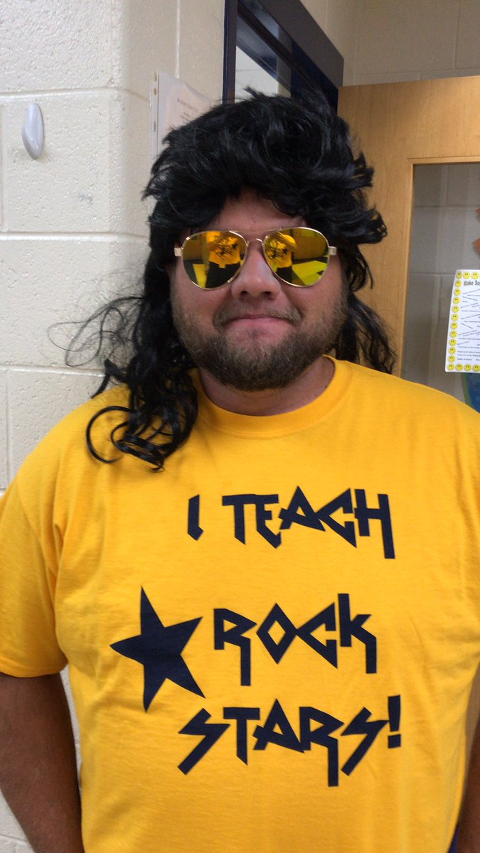 meshornets's tweet photo. Mr. Moore is ready to rock with his rock star students!#MESBuzz #MESRocks https://t.co/V0brcG6iDi