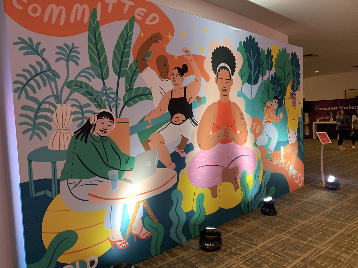 IvonneSmith's tweet photo. A beautiful display of the MINDBODY core values at #boldconference @mindbody #practicewhatyoupreach https://t.co/MDy7wsYU2t
