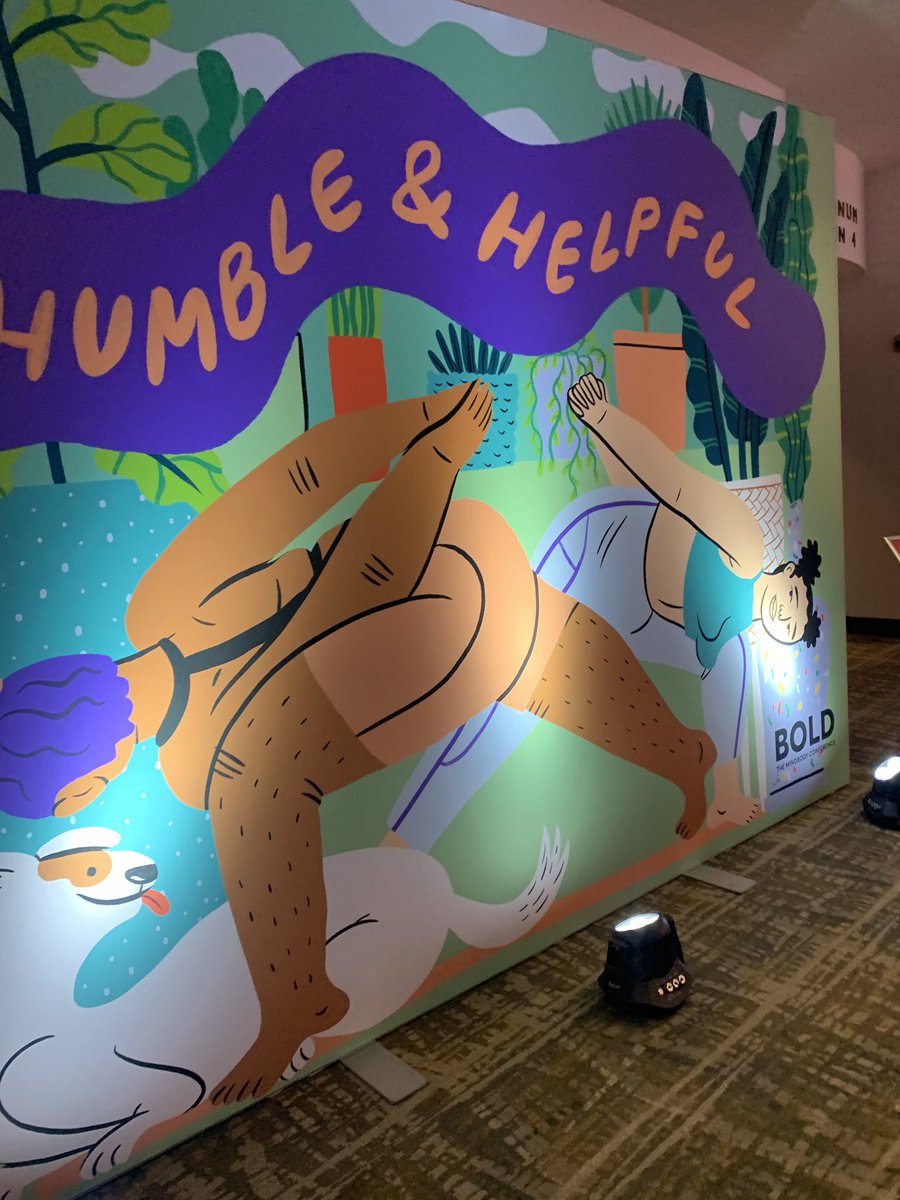 IvonneSmith's tweet photo. A beautiful display of the MINDBODY core values at #boldconference @mindbody #practicewhatyoupreach https://t.co/MDy7wsYU2t