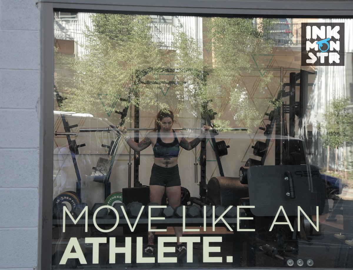 inkmonstr's tweet photo. We installed some window wraps for #PlatformStrength and we love how they motivate their clients! #MoveLikeAnAthlete #WindowWraps #InkMonstr https://t.co/u1WJy3MDSJ